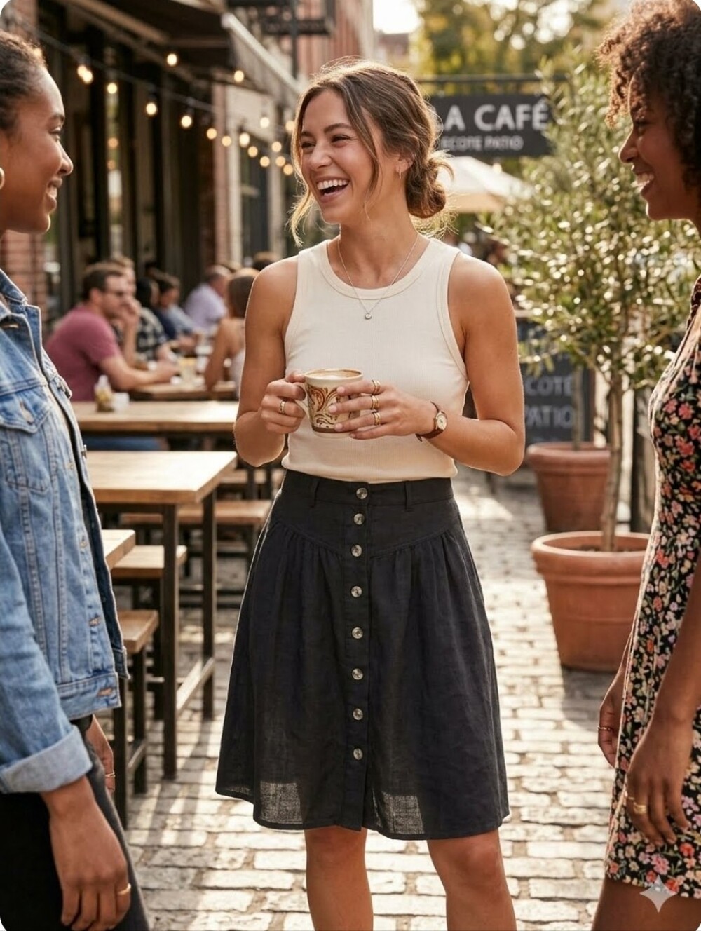 ⭐️3/$30⭐️ Urban Outfitters Ecote Black Skirt Size XSmall